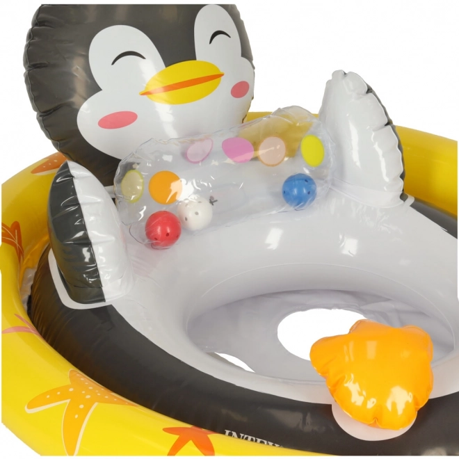 Intex Schwimmring Sloth für Kinder mit Sitz – Pinguin