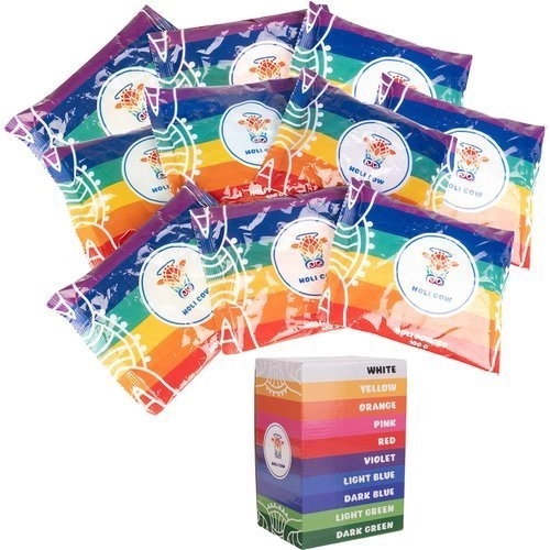 Holi-Farbpulver Set 10x100g