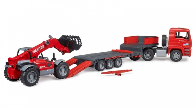 Teleskoplader Manitou mit Zubehör