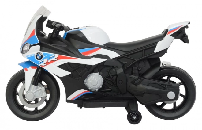 Elektrisches Motorrad für Kinder BMW S1000RR Weiß