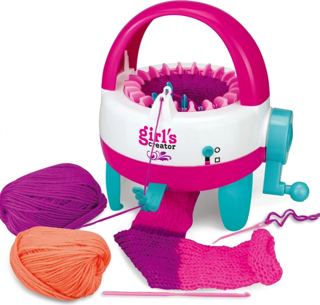 Handkurbel-Strickmaschine Girl's Creator