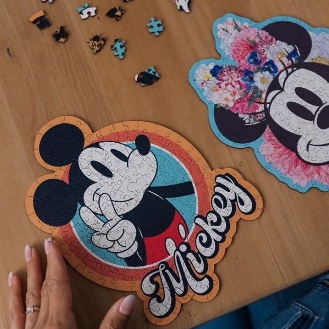 Minnie Maus stilvolle Holzpuzzle