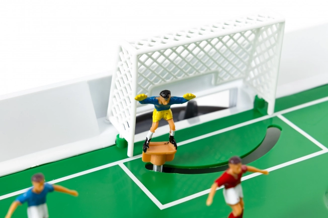 Mini Tischfußballspiel mit Federn für 22 Spieler