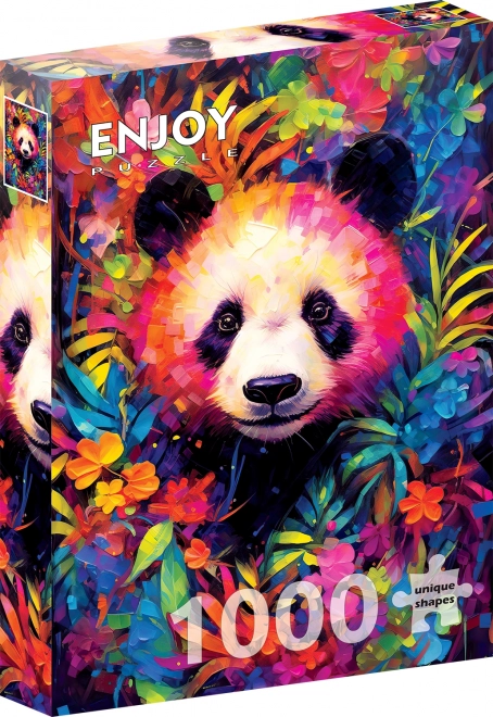 Puzzle Verspieltes Pandababy 1000 Teile