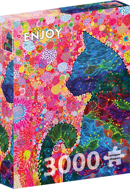 Genuss Puzzle Streunende Katze 3000 Teile