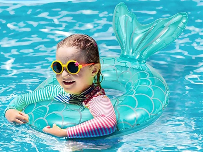 Süßes Schwimmring Meerjungfrau für Kinder