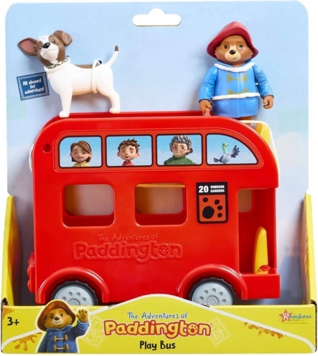 Spielset Paddington mit rotem Bus