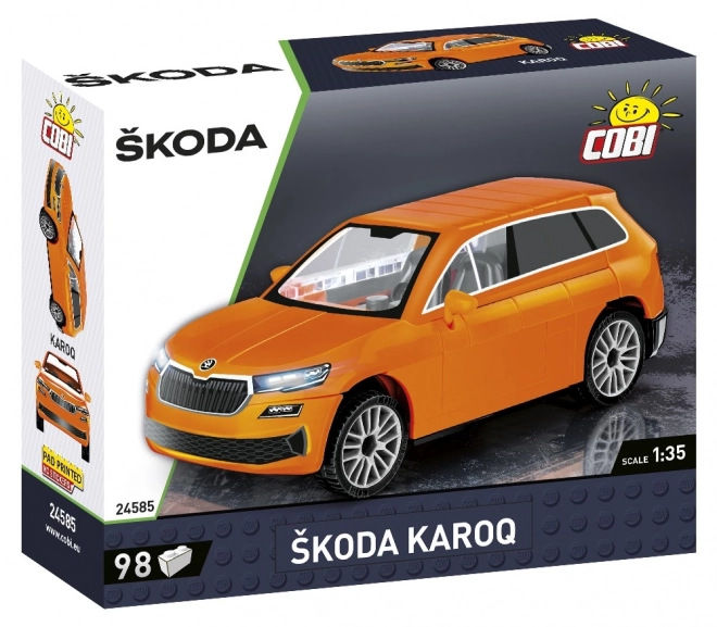 Škoda Karoq Baustein-Modell 1:35 von COBI