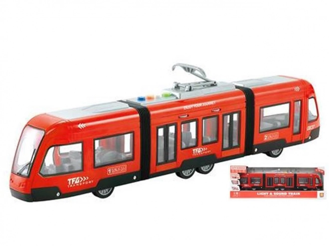 Spielzeug-Tram mit Licht und Sound