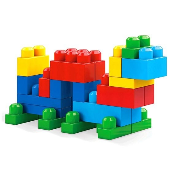 60 große Bausteine für kleine Baumeister