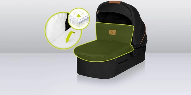 Kombikinderwagen 3in1 Lionelo Mari Tour Black Onyx