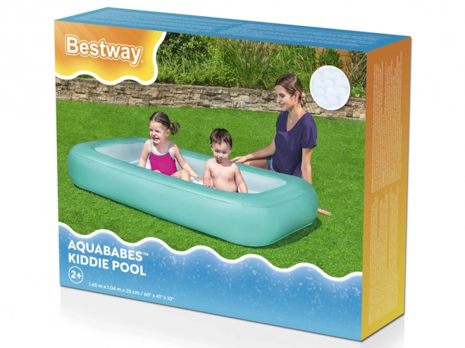 Bestway Aufblasbarer Pool Aquababes mit aufblasbarem Boden