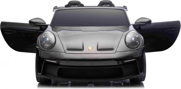 Elektrisches Kinderauto PORSCHE 911 GT3 Strong MP4 – schwarz