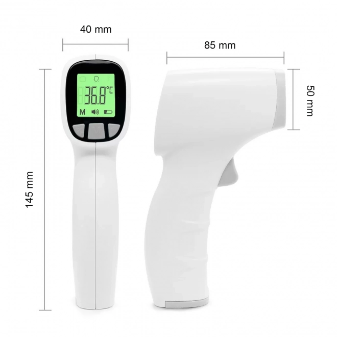 Digitales berührungsloses Thermometer Blau