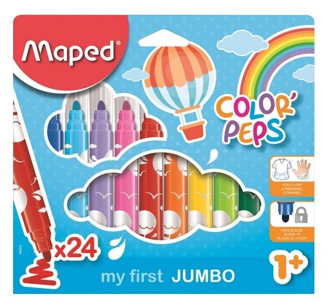 Maped Fixy Color'Peps Jumbo 24 Stück