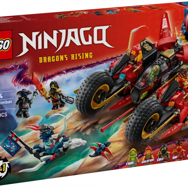 Lego Ninjago Ninja Kampf-Fahrzeug 3in1