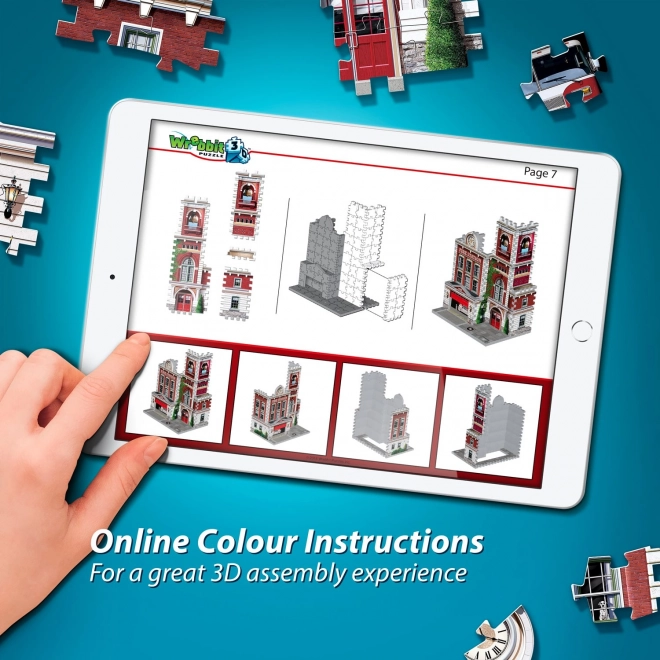 3D-Puzzle Urbania Feuerwehrstation