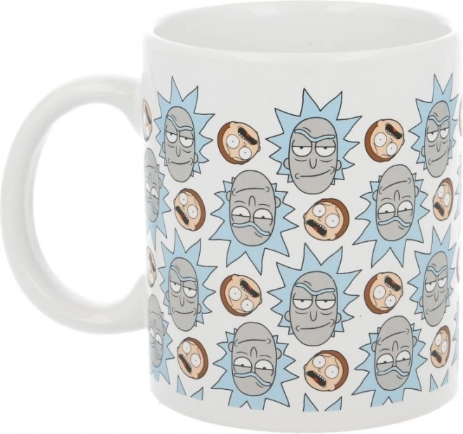 Keramiktasse Rick & Morty Gesichter