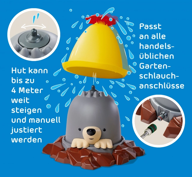 Aquaplay Gartensprinkler Maulwurf