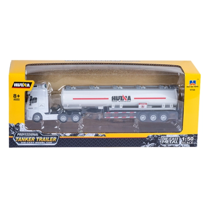 Metallmodell Zisternen Huina 1:50 weiß