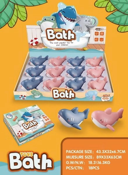 Aufziehbarer Badespaß-Hai für Kinder