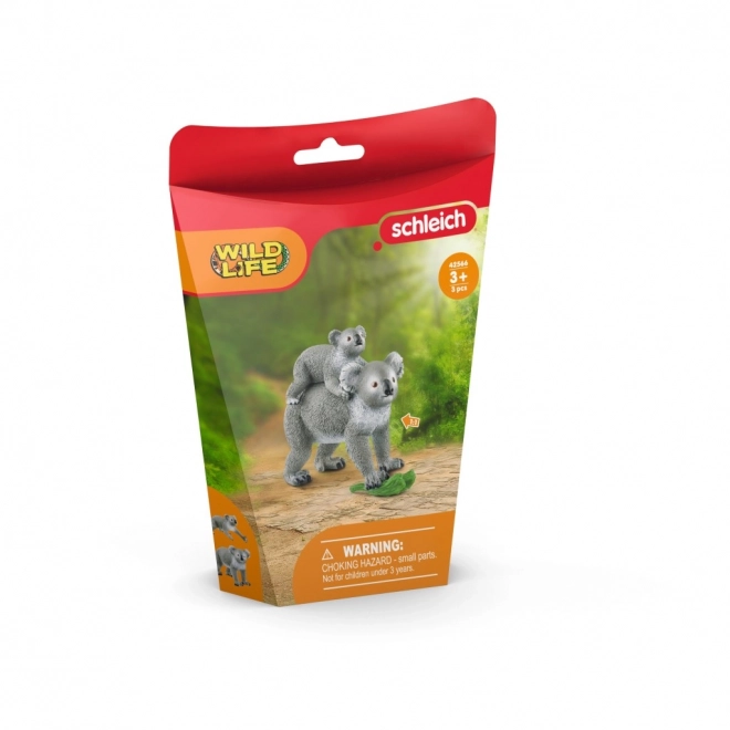 Schleich Wild Life Koala-Mutter mit Kind