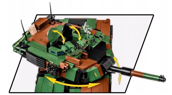 Abrams M1A2 SEPv3 Bausteinmodell