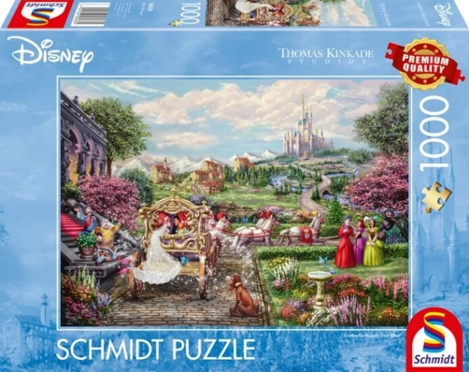 Schmidt Puzzle Cinderella: Glücklich bis ans Ende 1000 Teile