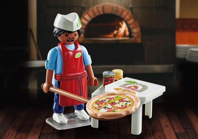 Playmobil Pizzabäcker Figur