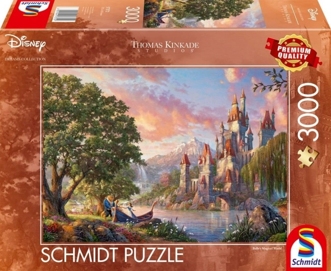 Schmidt Puzzle Schöne und das Biest: Belle's Magische Welt 3000 Teile