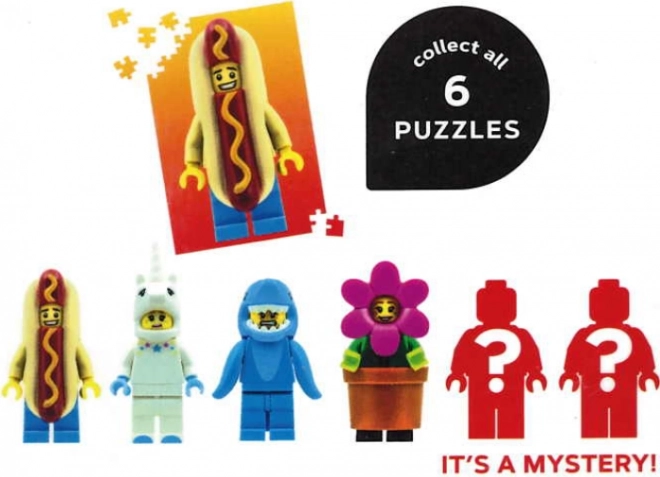 LEGO Geheime Minifigur Puzzle Rote Edition