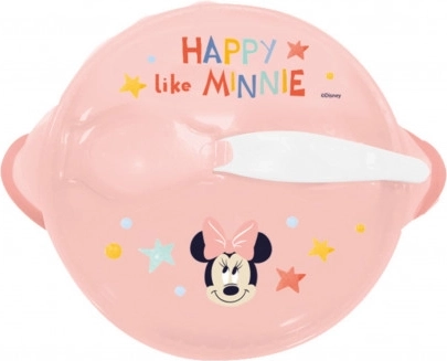 Schüssel mit Saugnapf und Deckel Minnie