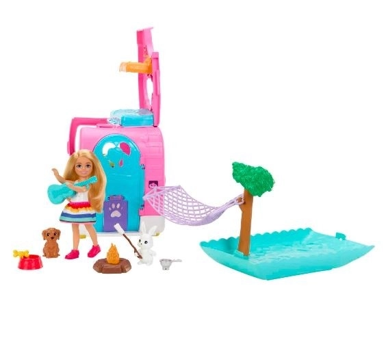 Barbie Chelsea Wohnmobil-Abenteuer-Set