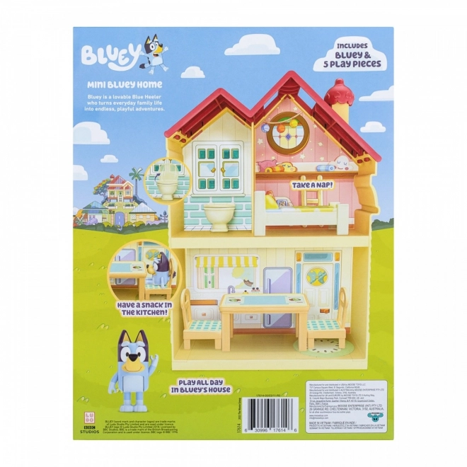 Mini Spielfiguren BLUEY Familienhaus