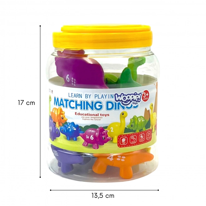 Woopie lernspiel dinosaurier montessori