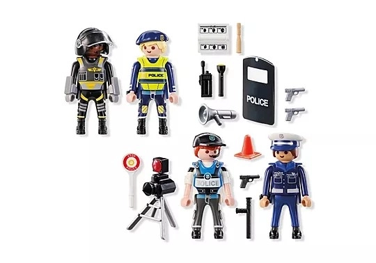 Action Heroes Polizei-Spielset