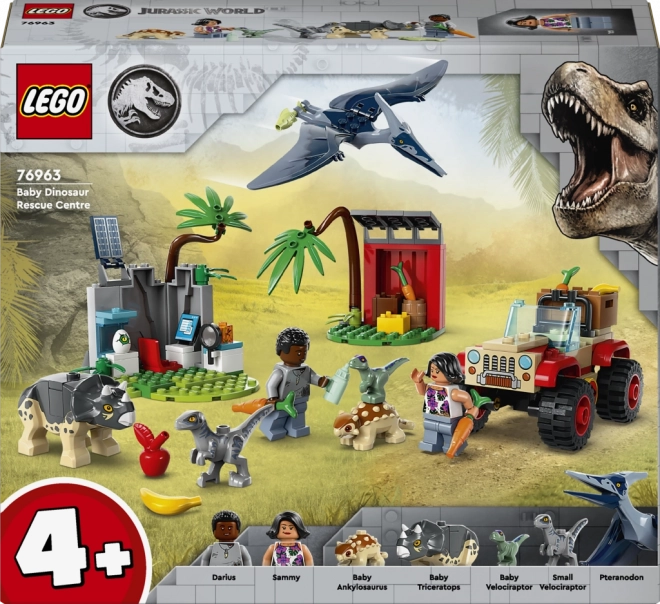 Lego Jurassic World Rettungszentrum für kleine Dinosaurier