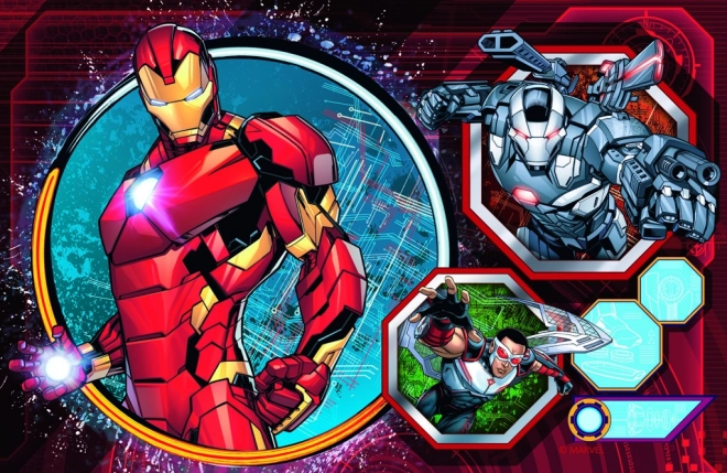 Minipuzzle 54 Teile Avengers