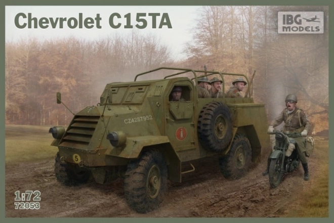 Chevrolet C15TA Militärfahrzeug Modellbausatz