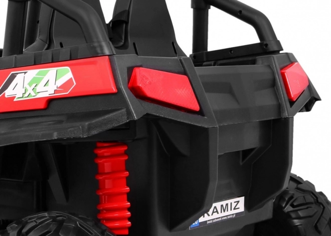 Elektrisches Kinderauto 4x4 mit Polsterung, MP3 und Lichteffekten