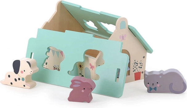 Vilac Holzeinsetzhaus für Tiere
