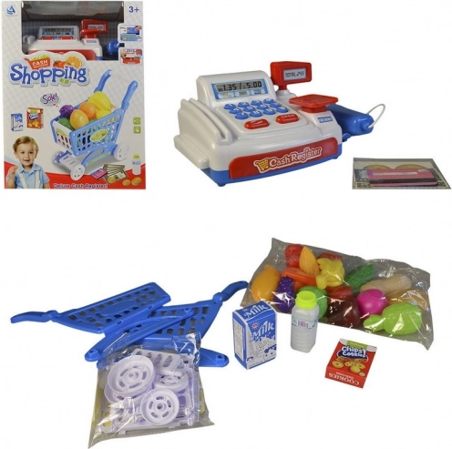 Kinderkasse mit Einkaufskorb MaDe