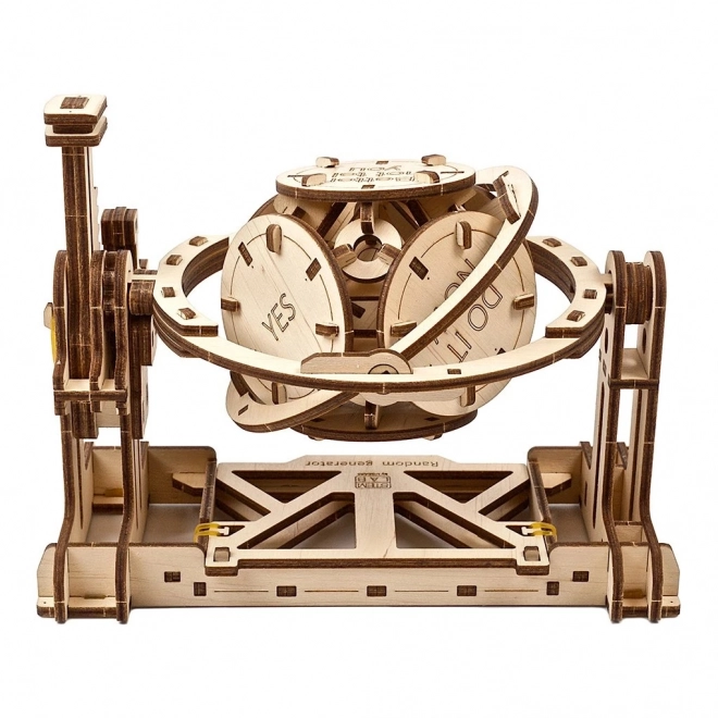 Ugears 3D Mechanisches Holzpuzzle Zufallsgenerator