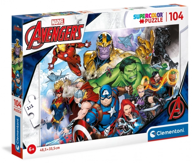 Clementoni Puzzle Marvel: Avengers 104 Teile