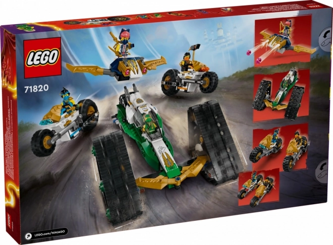 Lego Ninjago Vielseitiges Ninja-Fahrzeug 4-in-1