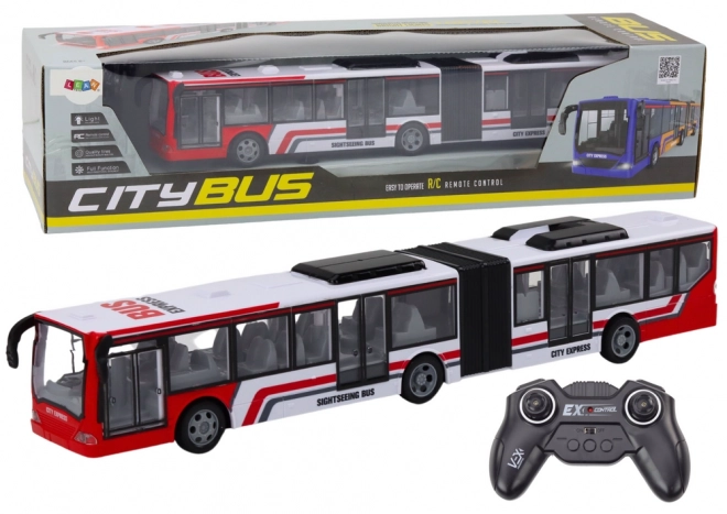 Ferngesteuertes RC Stadtbus Rot-Weiß