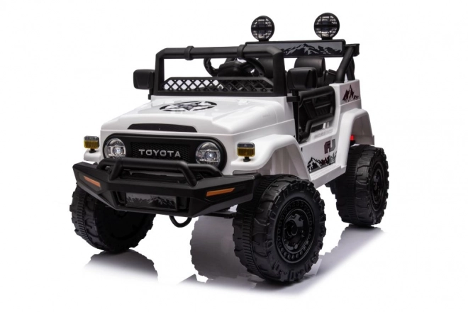 Spielzeugauto mit Batterie Weiß Toyota FJ 4x4