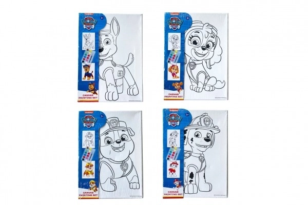 Mal-Leinwand NICKELODEON Paw Patrol – Ausmal-Set