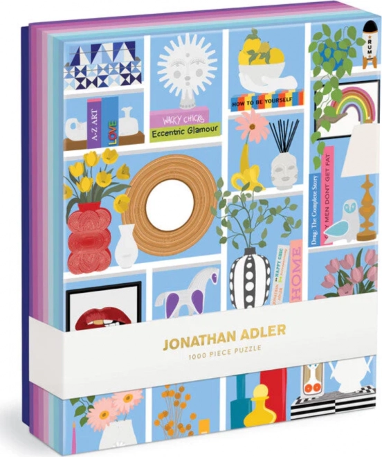 Galison Puzzle Jonathan Adler - Shelfie 1000 Teile