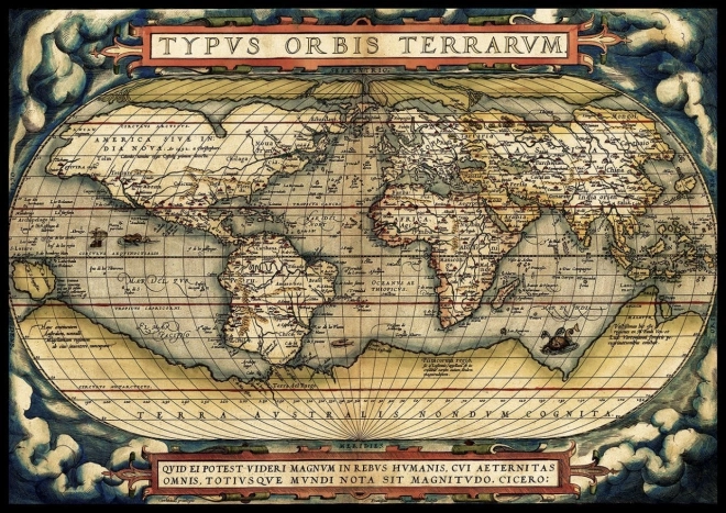 Puzzle Atlas aus dem Jahr 1570, 3000 Teile